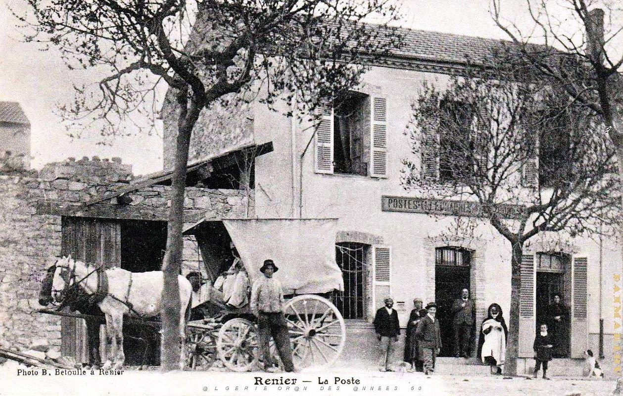 2258- Renier - Pres d'Oued-Zenatti - Poste.jpg